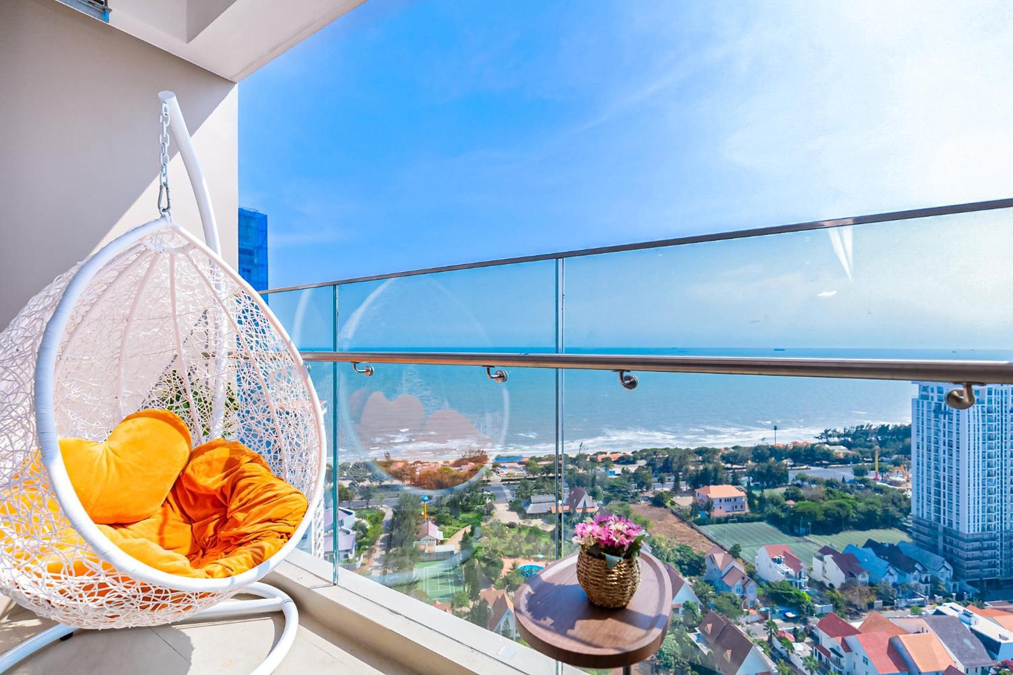 The Song Apartment Vung Tau - Can Ho Ho Boi-Olive Homestay エクステリア 写真