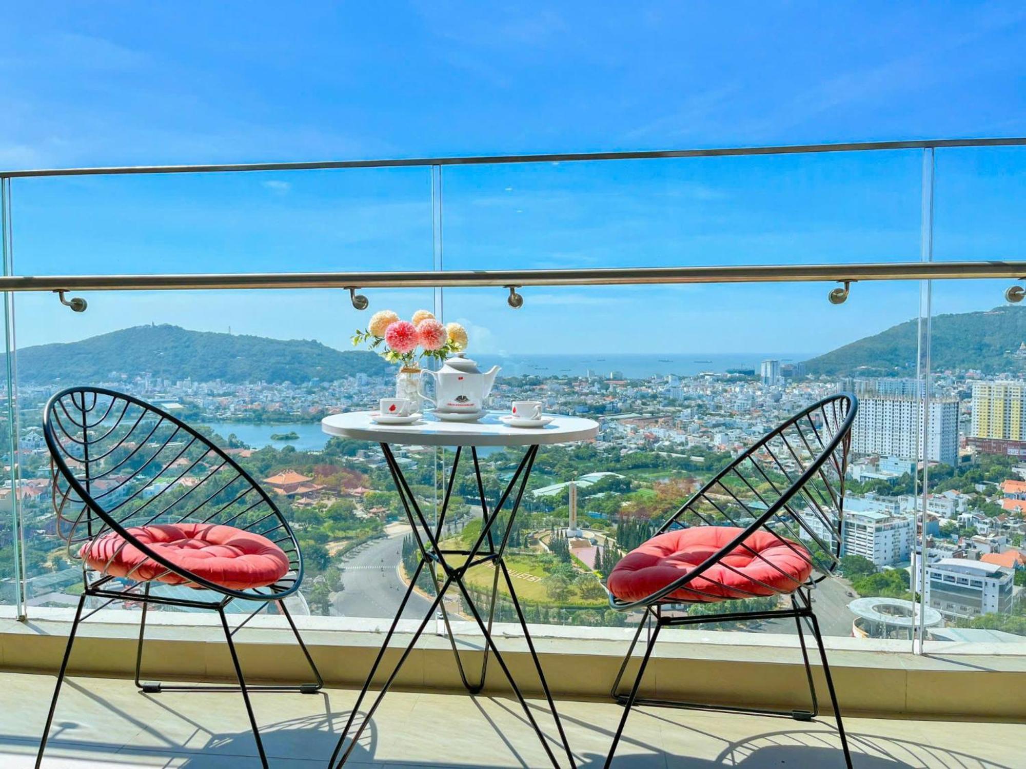 The Song Apartment Vung Tau - Can Ho Ho Boi-Olive Homestay エクステリア 写真